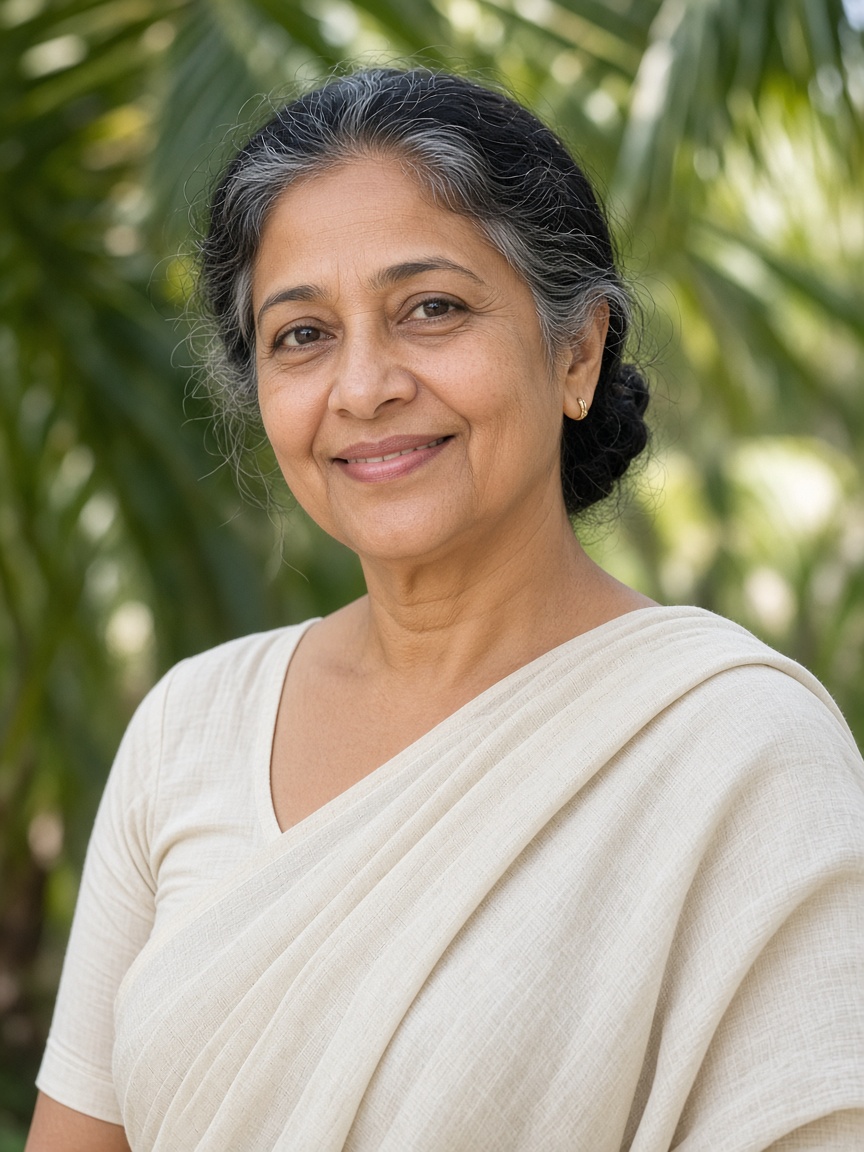 Portrait of Lakshmi Desai